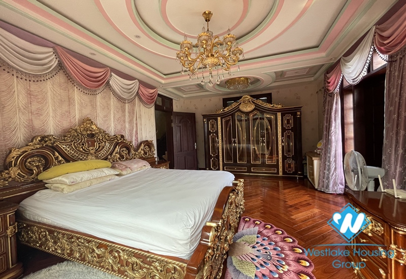 Corner 5 beds house for rent in Ciputra, Tay Ho